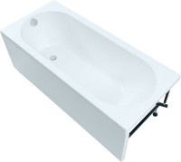 Акриловая ванна Aquanet Lotos 328870 175x80 см, пристенная, белая, с каркасом