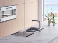 Мойка кухонная Omoikiri TADZAVA 38-U-IN нержавеющая сталь