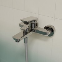 Смеситель для ванны с душем IDDIS Ever EVESB00i02WA хром