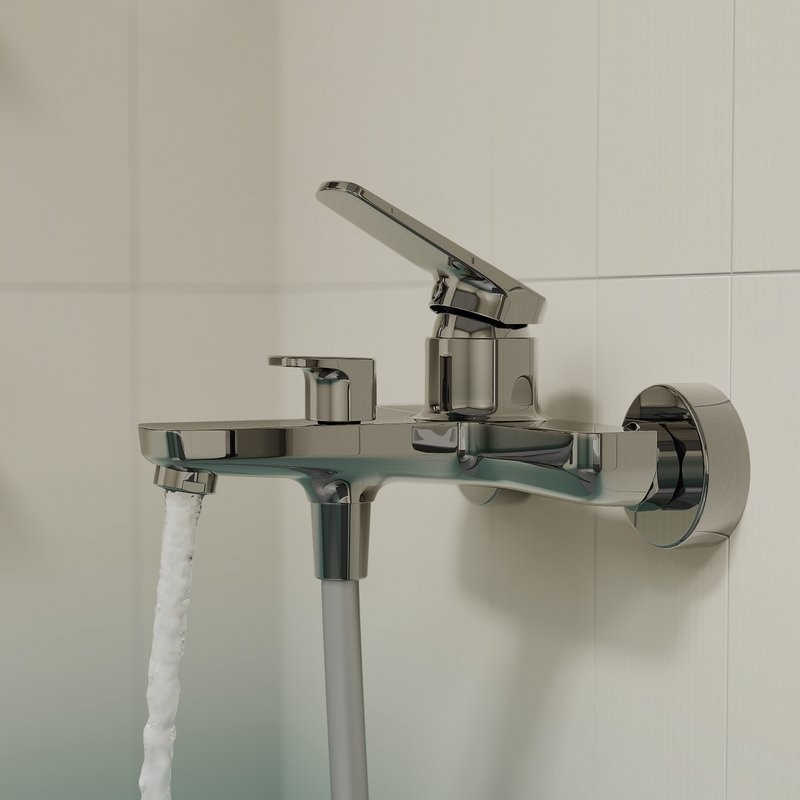 Смеситель для ванны с душем IDDIS Ever EVESB00i02WA хром