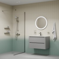 Смеситель для ванны с душем IDDIS Ever EVESB00i02WA хром