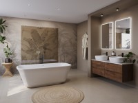 Акриловая ванна BelBagno Due BB702 170x80 см, отдельностоящая, белая, на ножках, со сливом-переливом, с донным клапаном
