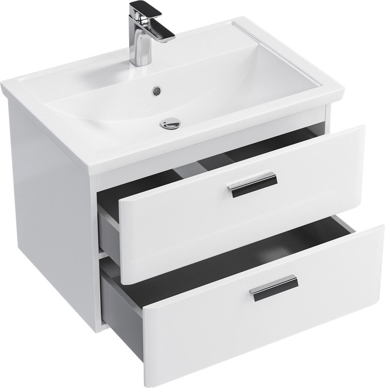 Тумба с раковиной SanStar Gretta 70 подвесная
