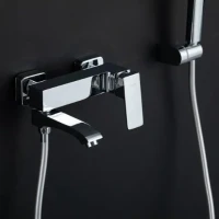 Смеситель для ванны с душем Frap H76 F3276 хром Смеситель для ванны с душем Frap H76 F3276 хром