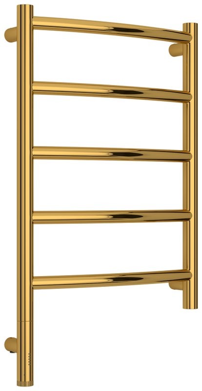 Полотенцесушитель электрический Сунержа Галант 3.1 03-6000-6040 70x45 см, подключение слева, золото, лесенка