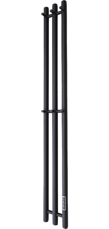 Полотенцесушитель электрический Маргроид Inaro 120х12 R черный матовый