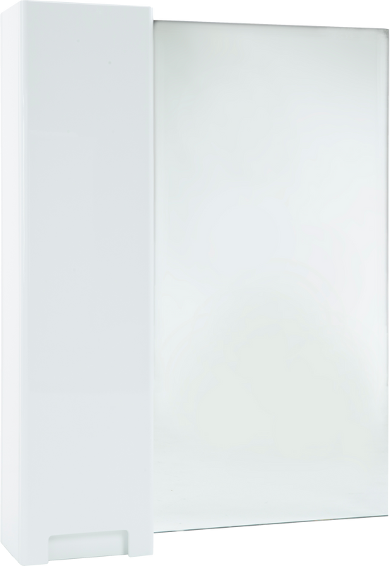 Зеркало Bellezza Пегас L 60 белое