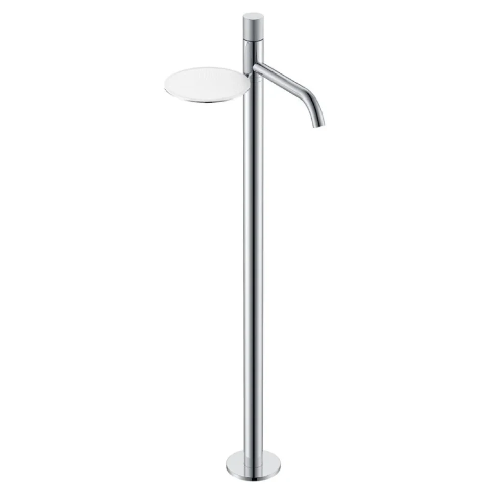 Напольный смеситель для раковины Boheme Stick 120-CRCR.4 chrome spirale