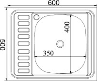 Мойка кухонная Mixline 538195