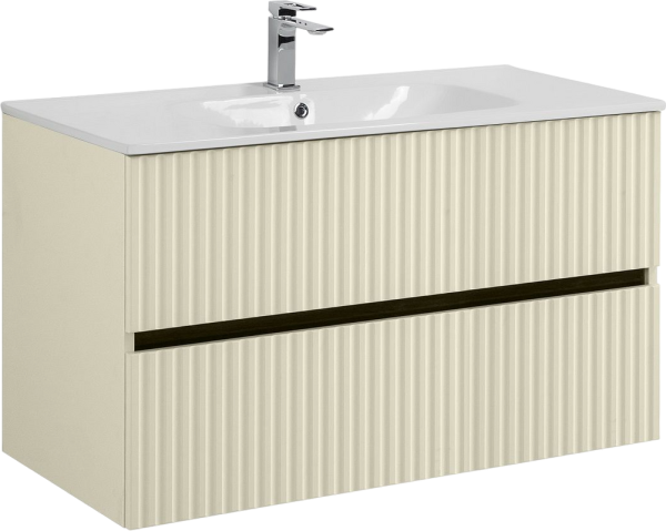 Тумба под раковину Art&Max Torino 100 подвесная, палом