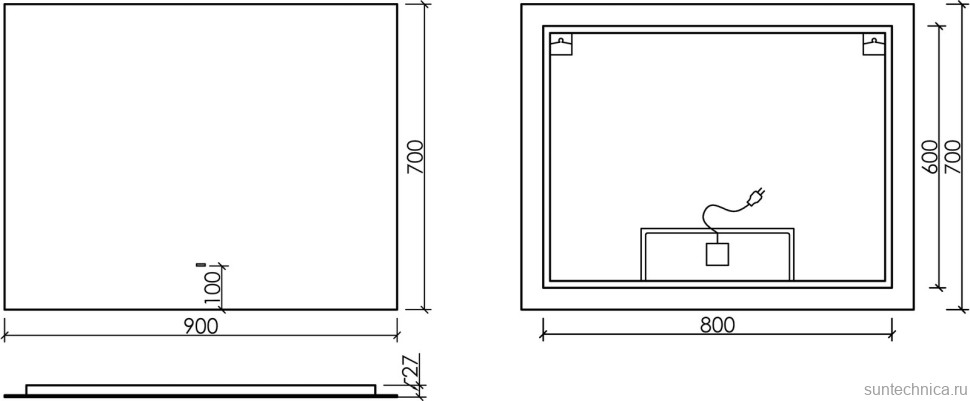 Мебель для ванной комнаты Sancos Very 90 подвесная, doha soft, раковина СN7019