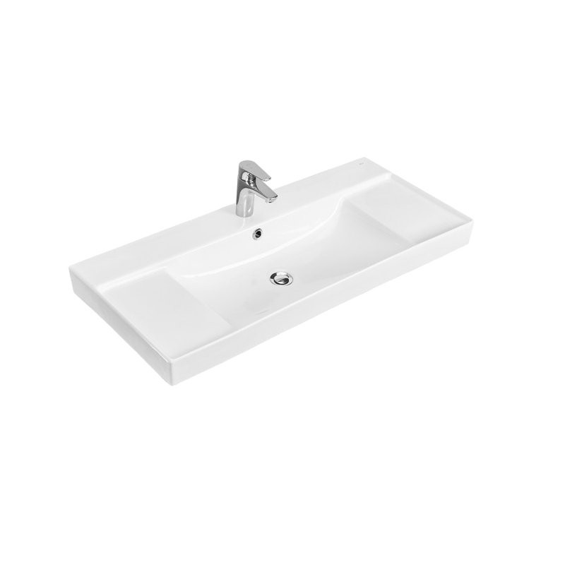 Тумба с раковиной Roca Ona 100 серая матовая