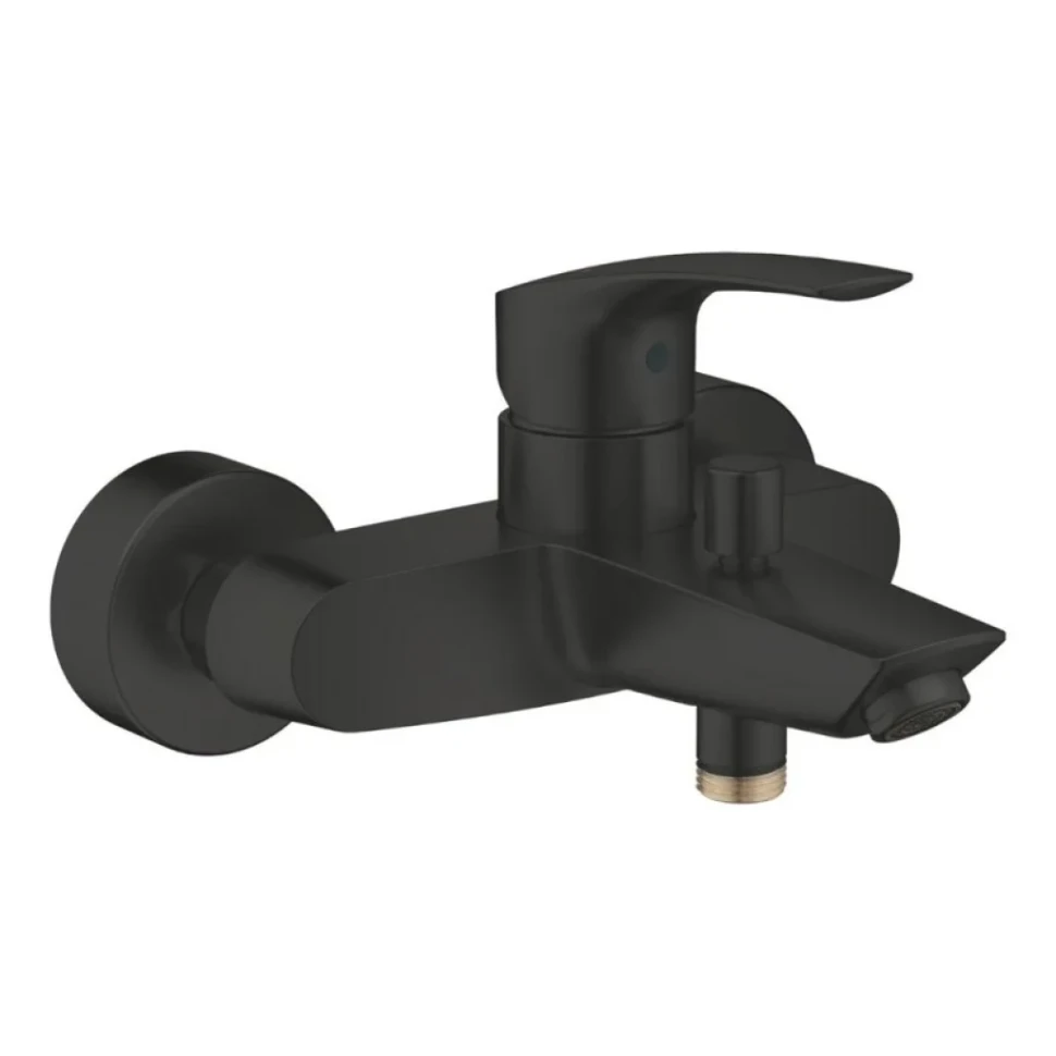 Смеситель для ванны GROHE Eurosmart внешнего монтажа, матовый черный (333002433)