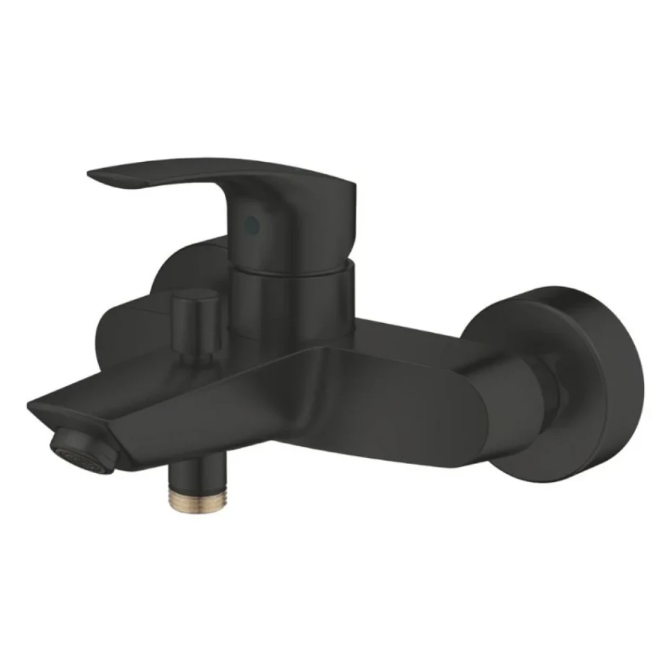Смеситель для ванны GROHE Eurosmart внешнего монтажа, матовый черный (333002433)