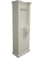 Писсуар напольный Kerasan Waldorf 413101bi сенсорный, белый, с сифоном Писсуар напольный Kerasan Waldorf 413101bi сенсорный, белый, с сифоном