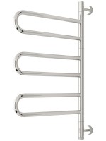 Полотенцесушитель электрический Сунержа Парео 4.0 00-0823-0773 75x50 см, скрытое подключение, глянцевый хром, E-образный