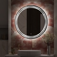 Зеркало круглое Art&Max Bologna 77 с подсветкой