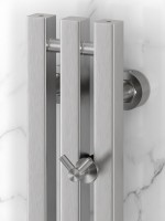 Полотенцесушитель водяной Сунержа Вердикт Pro 071-0459-1210 120x15 см, сатин, I-образный