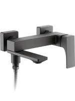 Смеситель для ванны с душем BELZ B60709-3 оружейная сталь