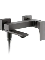 Смеситель для ванны с душем BELZ B60709-3 оружейная сталь Смеситель для ванны с душем BELZ B60709-3 оружейная сталь