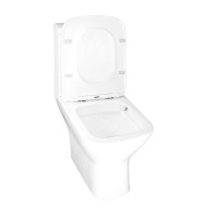 Унитаз-компакт напольный AZARIO Iris AZ-8353 глянцевый белый