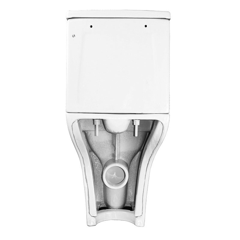 Унитаз-компакт напольный AZARIO Iris AZ-8353 глянцевый белый