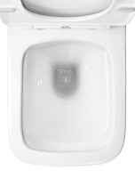 Унитаз-компакт напольный AZARIO Iris AZ-8353 глянцевый белый