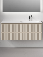 Мебель для ванной комнаты Sancos Snob R 120 R подвесная, beige soft