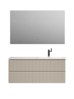 Мебель для ванной комнаты Sancos Snob R 120 R подвесная, beige soft