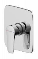 Встраиваемый смеситель для душа и ванны Bravat Source PB8173218CP-ENG хром