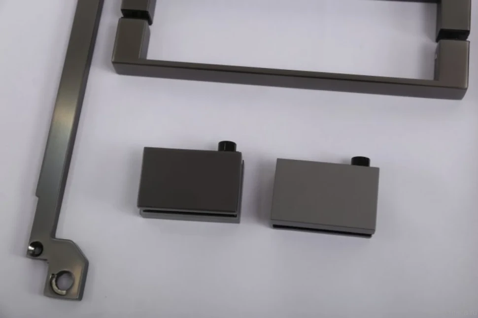 Душевой уголок Cezares Slider AH 1 100-70/80 BR GM профиль оружейная сталь, стекло бронза