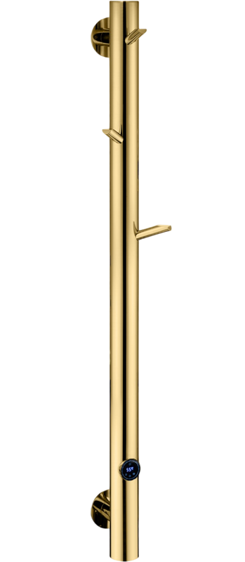 Полотенцесушитель электрический Boheme Uno 724 150x20, глянцевое золото