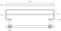 Полотенцедержатель Bemeta Solo 139104052 Полотенцедержатель Bemeta Solo 139104052