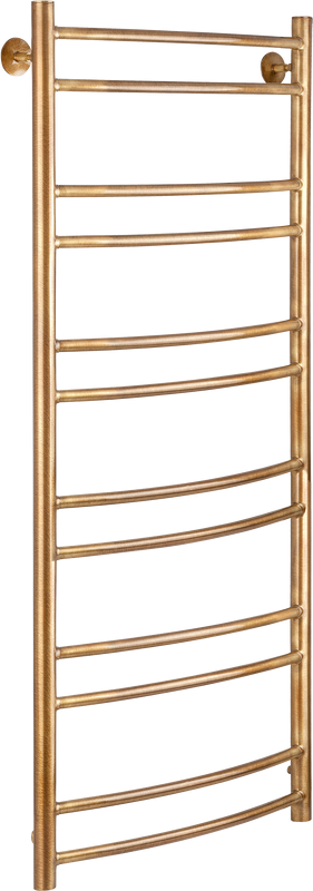Полотенцесушитель водяной Secado Милан 2 125x55 см, бронза, лесенка, латунь