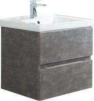 Тумба с раковиной Art&Max Techno подвесная, 70, айс какао