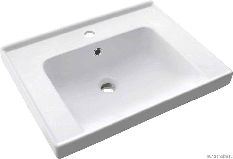 Тумба с раковиной Art&Max Techno подвесная, 70, айс какао