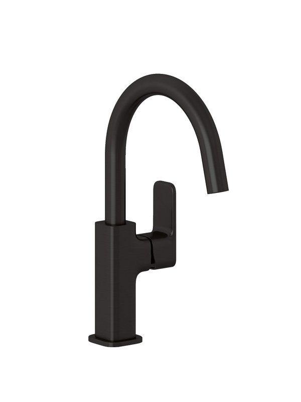 Смеситель для раковины Kludi Renon 42028N275 оружейная сталь PVD