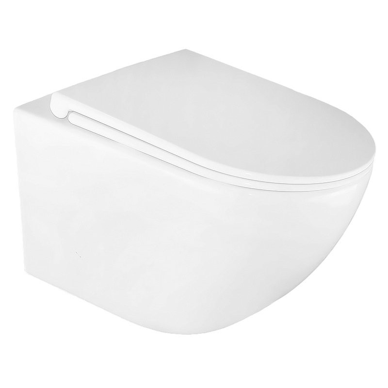 Унитаз подвесной AZARIO Bonelle AZ-2801E безободковый, с микролифтом