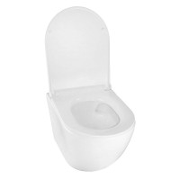 Унитаз подвесной AZARIO Bonelle AZ-2801E безободковый, с микролифтом