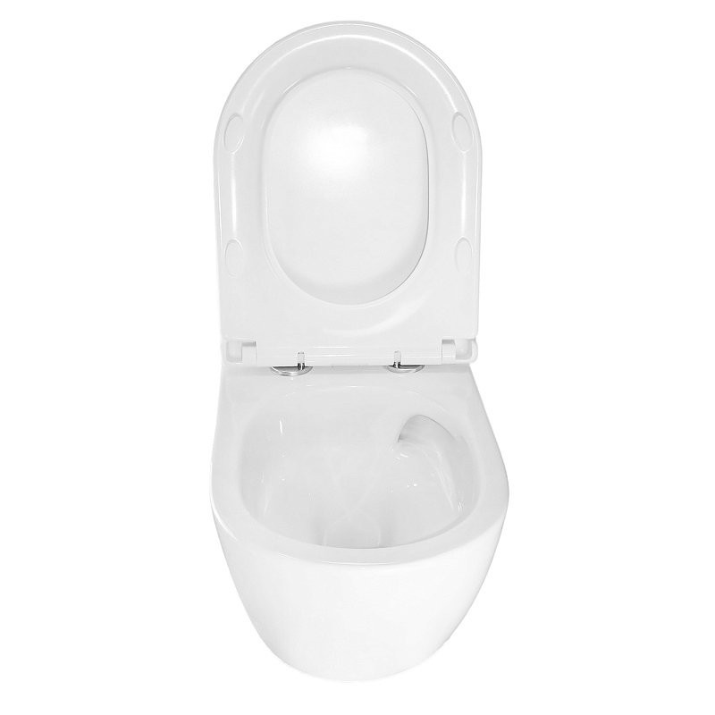 Унитаз подвесной AZARIO Bonelle AZ-2801E безободковый, с микролифтом
