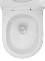 Унитаз подвесной AZARIO Bonelle AZ-2801E безободковый, с микролифтом