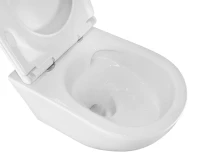 Унитаз подвесной AZARIO Bonelle AZ-2801E безободковый, с микролифтом