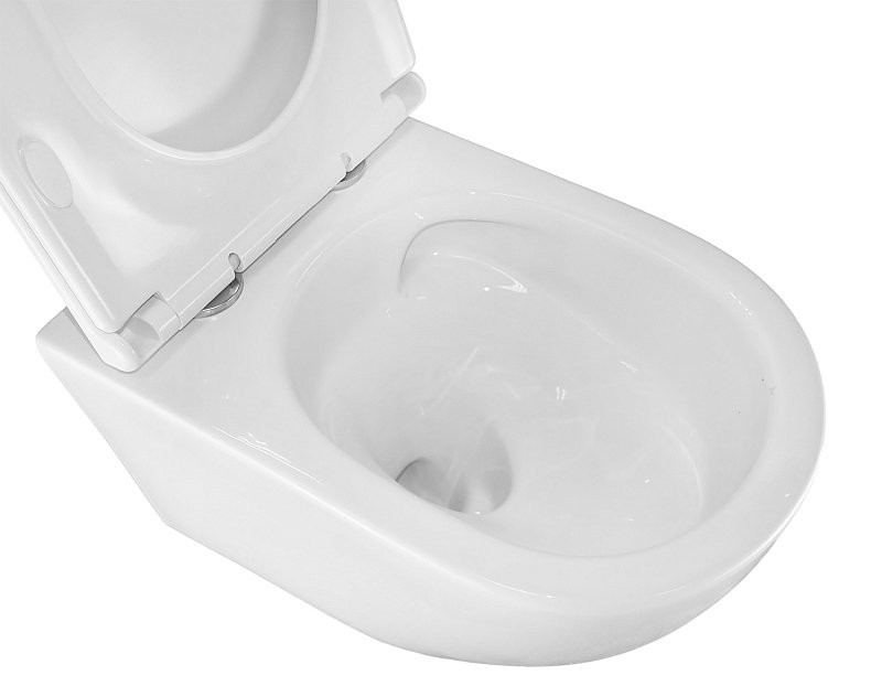 Унитаз подвесной AZARIO Bonelle AZ-2801E безободковый, с микролифтом