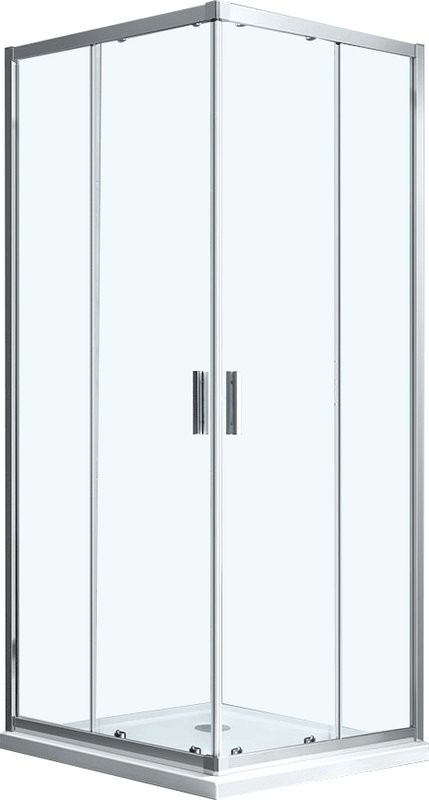 Душевой уголок Vincea Scala VSS-2SC8010CL 100x80, профиль хром, стекло прозрачное