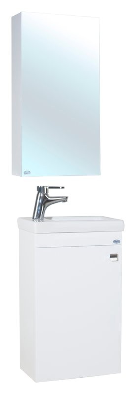 Зеркало-шкаф Bellezza Комо 40 белое