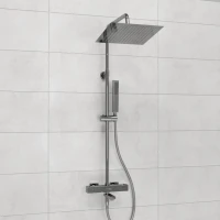 Душевая стойка Wasserkraft Aller A199.118.103.087.CH Thermo с термостатом, хром
