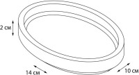 Мыльница Fixsen Coin FX-250-4