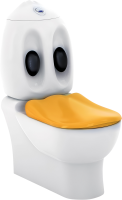 Детский унитаз-компакт Creavit Ducky DC361 с биде
