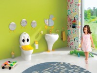 Детский унитаз-компакт Creavit Ducky DC361 с биде