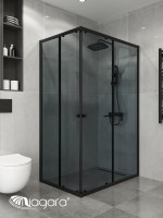 Душевая перегородка Niagara Eco NG-1018-14QT (100x80x190 см)